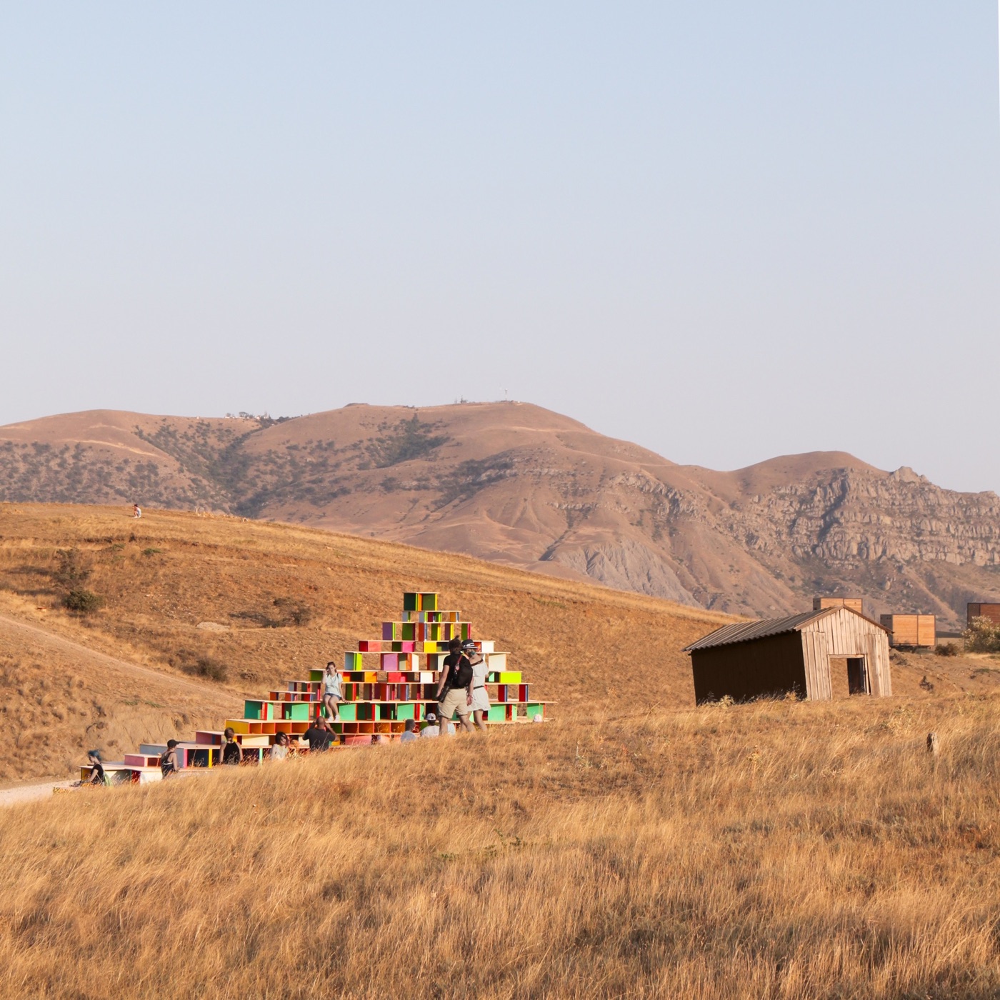 «Культурный код» — павильон Таврида — 01 installation in landscape
