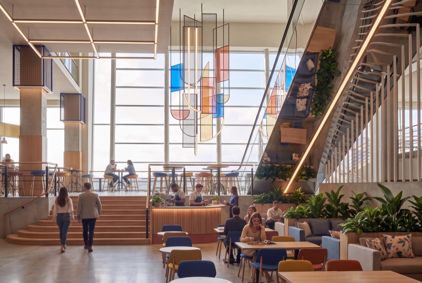 «Капитолий» — многоуровневое гастрономическое пространство — 01 cover food hall interior