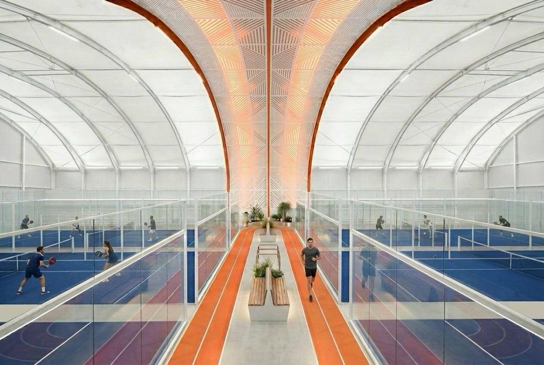 Падел-центр — 03 courts interior