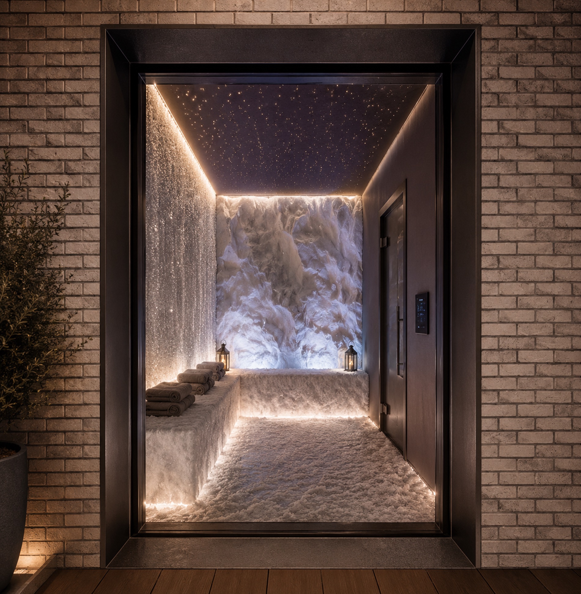Дом отдыха и восстановления — 10 snow room entrance