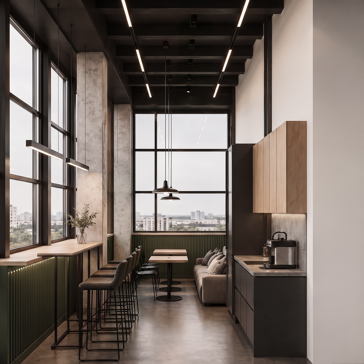 Штаб-квартира VIMEDIA GROUP — 02 kitchen lounge