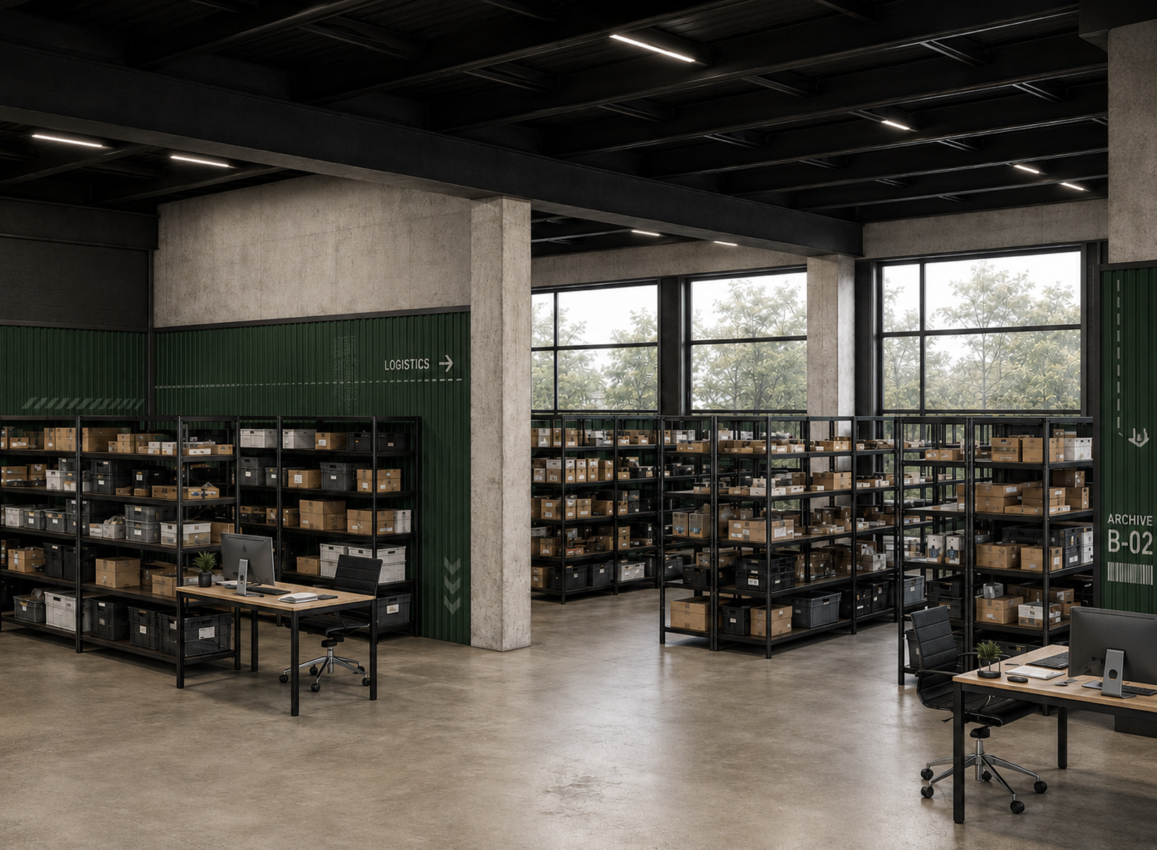 Штаб-квартира VIMEDIA GROUP — 07 service warehouse